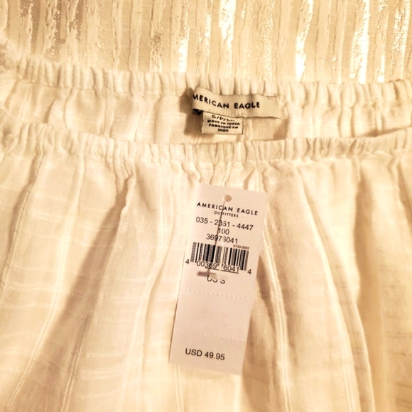 NWT American Eagle Sheer Sheer Blouse - Picture 2 of 9